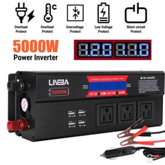 5000W Inverter 200W 400W Solar Panel Kit Home Power Generator 110V Grid System