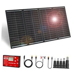 300W Portable Foldable Solar Panel Kit, 36V for 24V Systems | 300W 36v 20x38in
