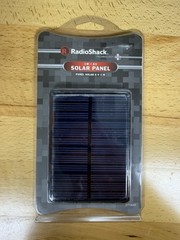 Radio Shack Solar Panel 1W• 6V – 2770049