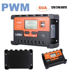12/24V 10-100A MPPT PWM Solar Panel Regulator Battery Charge Controller Inverter