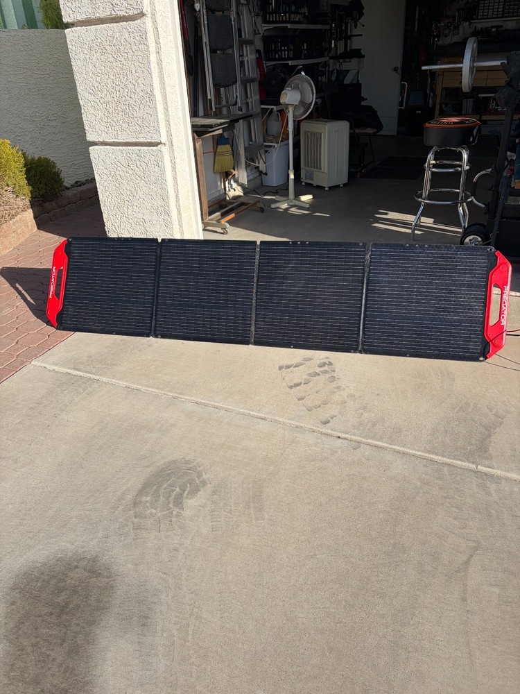 Predator Solar Panel. 200 watt super lightweight foldable solar panel.