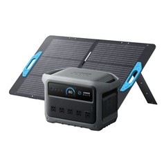 Anker Solix C1000 Gen2 Portable Power Station with 100W Solar Panel