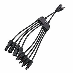 M/F Solar Panel Connector Y Branch Cable Connection Adapter Waterproof Plug Kit