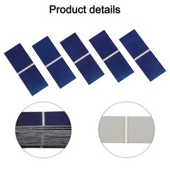 100pcs 0 5V For Solar Cells for Efficient DIY For Solar Applications 39mmx19mm