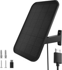 3.2W Solar Panel for Security Camera Compatible with Arlo Pro/Pro 2, Waterpro…