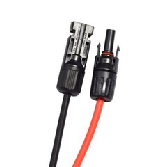 Solar Panel Cable 1 Pair Black+Red 10AWG Silicone Twin Flexible
