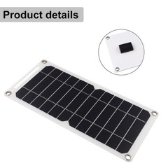 Highly Efficient Solar Panel 30W 5V Output for Portable Charging Solution