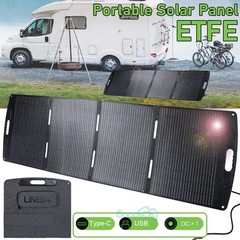 200W Portable Foldable Solar Panel for Power Station Generator Power Outage
