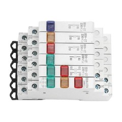 DIN Rail LED Signal Indicator Lamp Bright Indicator Bulbs For Industrial Panels