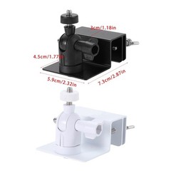 2/4Pieces Sturdy Aluminum Alloy Gutter Mounts for Solars Panel Installation