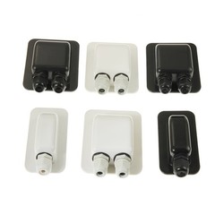 ABS Single Cable Entry Gland Weatherproof Curved Cable Connector for All Cabl…
