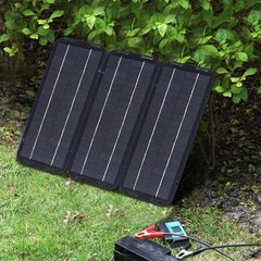 30W 12V Solar Panel Kit Car RV Battery Charger Waterproof Trickle Maintainer