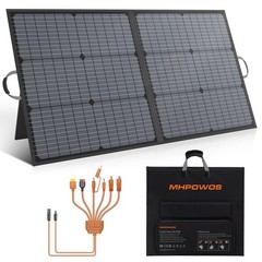 MHPOWOS Solar Panel 220W 110W for Anker SOLIX C1000 Portable Power Station