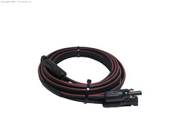 10 Feet 12 AWG Solar Panel Extension Cable Wire Connector IP67 Black + Red Set C