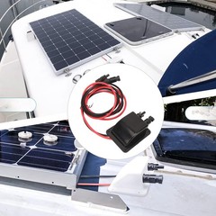 Solar Panel Wire With Connector Entry Gland Solar Adapter Extension Cable 2m