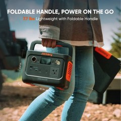 Jackery Explorer 240 V2 Solar Generator + SolarSaga 40W Solar Panel Kits