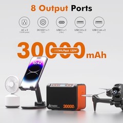 222Wh Camping Power Station Takki