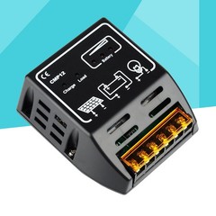 12 V Solar Panel Charge Discharge Controller Photovoltaic Voltage Regulator