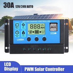 Foldable Solar Panel 200W 100W Solar Charger w/ PWM Controller for Power Station