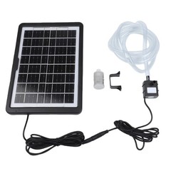 Adjustable 6W9V Solar Water Pump Perfect for Outdoor Use in Ponds and Aquariums