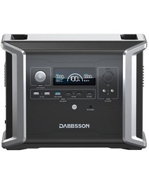 Dabbsson 1330Wh 1200W Portable Power Station Solar Generator for Road Trip RV