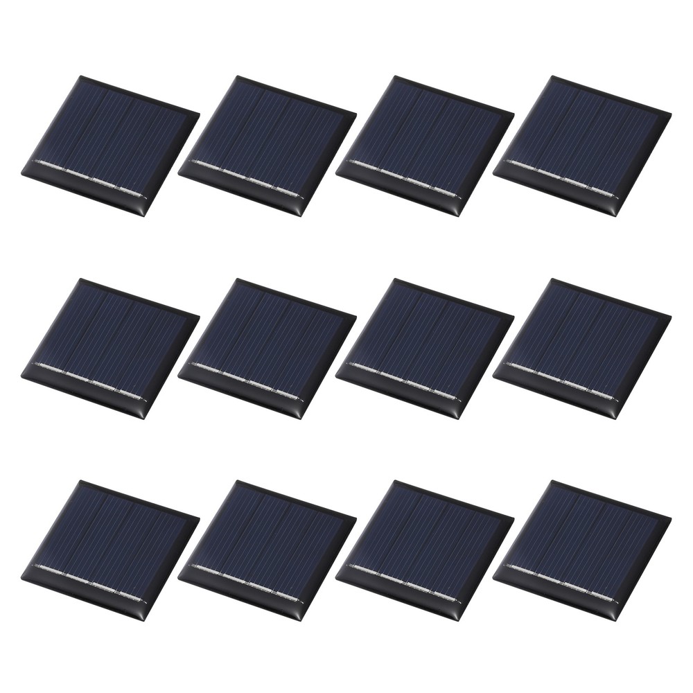12Pcs 2V 0.08W 40mA Mini Solar Panels Solar Photovoltaic Power Cells
