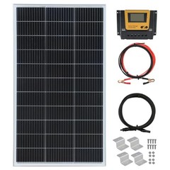 150 Watt 12Volt Solar Panel Kit for RV Home Boat Off-Grid System 150W solar kit