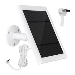 for Ring Doorbell Solar Panel – 4W Charger, Compatible with Battery Doorbells,