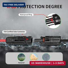 16.5Ft Solar to XT60i Extension Cable Compatible with EF Ecoflow Delta/River Ser