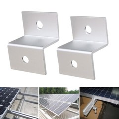 4PCS solar panel support stand z bracket Practical Solar Panel Tilt Mount Solar