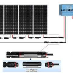 10X Solar Fuses Holder Inline,Solar Fuse Connector Solar Surge Protection Device