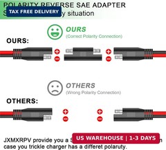 SAE to SAE Extension Cable 16AWG 10FT,SAE Extension Cable Quick Disconnect Conne