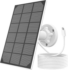 NETVUE USB Solar Panel Charger for Security Cameras