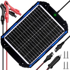 20W 12V Solar Battery Trickle Charger & Maintainer PRO, Built-in Intelligent …