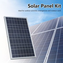 Clip Solar Panel Kit 15W 12V Compatible with Various Devices