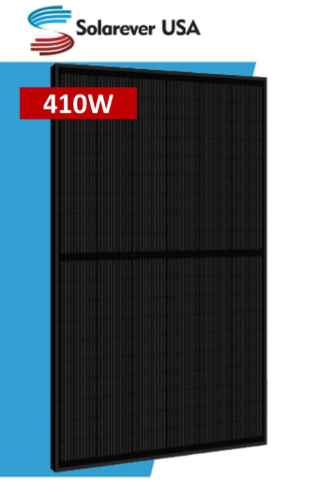 SolarEver 410W 108-Half Cell Mono Solar Panel – PICK UP ONLY