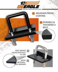 DEEAGLE Hitch Tightener Anti Rattle Stabilizer for 1.25″ to 2″ 2 inch, Black