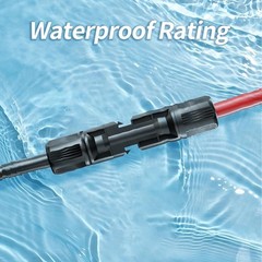 10AWG Solar Cable with Pair of Connectors Solar Panel Adaptor Kit Tool, Exten…