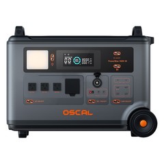 Blackview OSCAL PowerMax 3600W Portable Power Station 3600Wh 2x 200W Solar Panel
