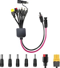 Solar Connector to DC 8mm Adapter Cable, Solar Panel Cable Cord with DC8020 D…