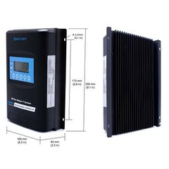 ACOPOWER 12V/24V 200W Mono Solar RV Kits, 30A MPPT Charge Controller (2x100W 30A