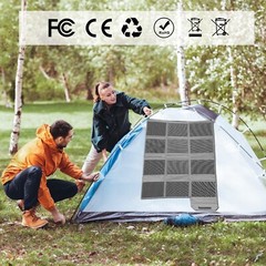 120W Portable Foldable Solar Battery Charger for Ecoflow Anker Power Station