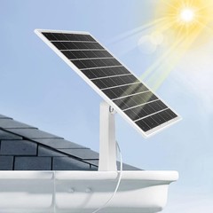 Solar Panel for Ring Spotlight Camera/Stick Up Cam Battery Charger 8W 5V Output