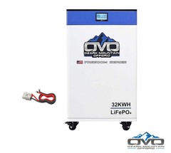 10KW Complete Offgrid Solar Kit + EG4 18kPV + 32KW OMO 48V Freedom Series Lithiu