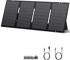 Portable Solar Panel 60W Foldable Solar Charger DC USB C