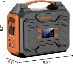 Versatile 300W Solar Power Station – 60W Foldable Panel for Outdoor Adventures