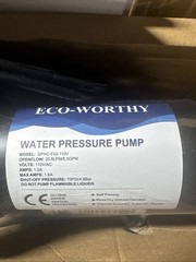 ECO-WORTHY 42-Series Upgrade 12V Water Diaphragm Pressure Pump with Pressure