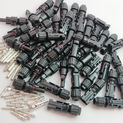 1 5 10 Pairs Solar Connector PV Solar Panel Connectors Male & Female 1000V 30A
