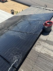 Solar bird proofing and cleaning