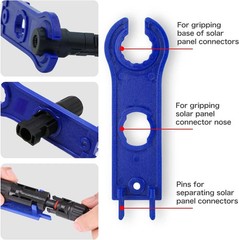 Solar Crimping Tool for Solar Panel Cable with 12 Pairs Solar Connectors